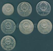 Szovjetunió 1967-1979. 50k + 1R (6x) 4klf motívummal! T:2,2/3+