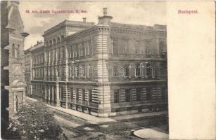 Budapest VII. Madách Imre főgimnázium a Barcsay utcában (EK)