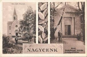 1935 Nagycenk, Római katolikus templom, Gróf Széchenyi István sírkápolnája