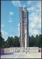 1977 Női kosárválogatott tagjainak aláírása képeslapon