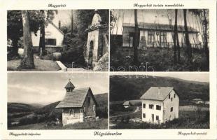 1940 Verőce, Nógrádverőce; Magyarkúti mulató, turista menedékház, Magyarkút kápolna, penzió
