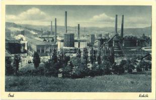 1938 Ózd, Kohók, vasolvasztó, iparvasút