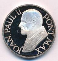 1991. "Őszentsége II. János Pál Magyarországon" jelzett Ag emlékérem dísztokban (31,37g/0....