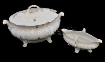 Hollóházi selection hat személyes étkészlet, kompletten. Kézzel festett, jelzett, hibátlan