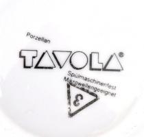 6 db modern porcelán bögre. Matricás, hibátlan