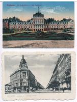 Budapest - 6 db régi képeslap / 6 pre-1945 postcards