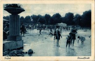 1926 Siófok, strandfürdő
