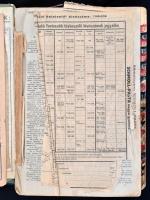 1943 Budapesti Egységes Hálózat betűrendes távbeszélő névsora. Telefonkönyv. Két lap kijár, sérült, ...