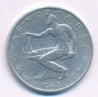 1948. 50f Al technológiai hibás veret (lapkahiba) T:2