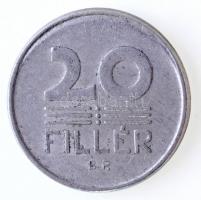 1964. 20f Al technológiai hibás veret (félrecsúszott veret) T:1-