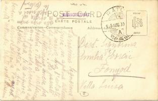 1935 Rábagyarmat, Strand a Rábán, fürdőzők. photo