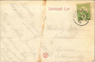 1913 Szabadszállás, Községháza, lajtoskocsi (EK)