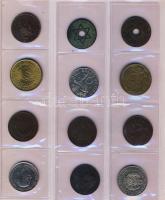 Jó hagyaték tétel 296db, egész világ, sok tengerentúllal, régi és új, benne jobbakkal, kevés duplával, sok ezüsttel, Német 3. Birodalom és még sok más, albumlapokon T:vegyes