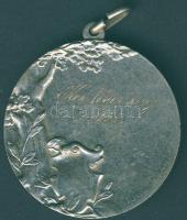 1933. "Ker. Lőverseny" ezüstözött Br díjérem. Szign.Arkanzas T:2