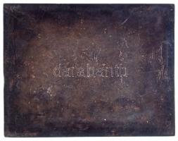 1939. "Dorogi Atlétikai Club 1914-1939 - DAC" egyoldalas öntött Br plakett (86x110mm) T:1-