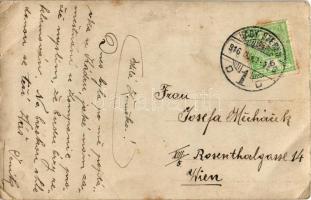 1916 Nagyszeben, Hermannstadt, Sibiu; katonák csoportképe / K.u.K. (Austro-Hungarian) military, sold...