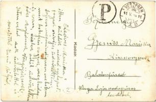 1941 Veszprém, vendéglő, étterem, belső pincérekkel. photo