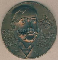 Cca 1950-es évek DN "Dr.György István-A bromatometria megalkotója" nagyalakú Br emlékplakett T:2