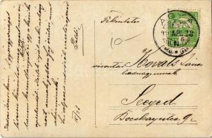 Ágya, Adea; uraság a fűrésztelepen / landowner at the sawmill. photo