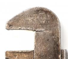 Állítható francia kulcs, jelzett, h: 13 cm