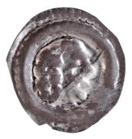 1180-1240. Bracteata Ag "III. Béla - IV. Béla" (0,36g) T:2 apró ki. Hungary 1180-1240. Bra...