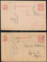 1919 A budapesti izraelita hitközségnek küldött 5 db levél és levelezőlap