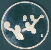 1992. "Barcelonai olimpia-Magyar csapat" Ag emlékérem 31,5g T:PP Díszdobozban, tanúsítvánn...