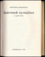 Széchényi Zsigmond: Szarvasok nyomában és egyéb írások. Bp., 1979, Gondolat. Első kiadás. Kiadói egé...
