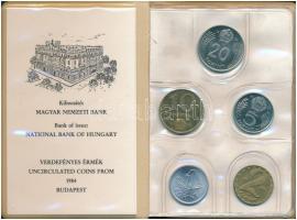 1984. 2f-20Ft (10xklf) forgalmi sor műbőrtokban T:1,1- patina