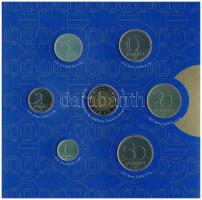 2000. 1Ft-200Ft (7xklf) forgalmi sor szettben + "200Ft Millenium" T:BU Adamo FO33