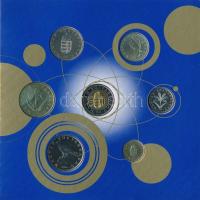 2000. 1Ft-200Ft (7xklf) forgalmi sor szettben + "200Ft Millenium" T:BU Adamo FO33