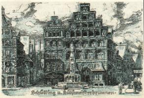 Német Birodalom/Weimari Köztársaság/Lüneburg 1920. 10Pf + 25Pf + 50Pf összesen: 3klf db, teljes sor ...