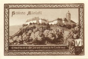 Német Birodalom/Weimari Köztársaság/Allstedt 1921. 10Pf + 25Pf + 50Pf (6x) összesen:8klf db, teljes ...