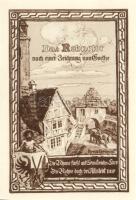 Német Birodalom/Weimari Köztársaság/Allstedt 1921. 10Pf + 25Pf + 50Pf (6x) összesen:8klf db, teljes ...