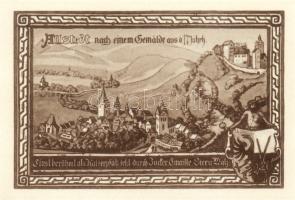 Német Birodalom/Weimari Köztársaság/Allstedt 1921. 10Pf + 25Pf + 50Pf (6x) összesen:8klf db, teljes ...