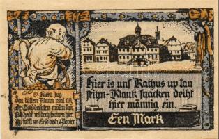 Német Birodalom/Weimari Köztársaság/Grabow D.N. 10Pf + 25Pf + 1M összesen:3klf db, teljes sor T:I