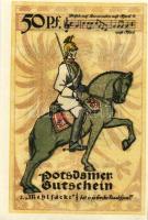 Német Birodalom/Weimari Köztársaság/Potsdam 1921. 50Pf (6x) összesen:6klf db, teljes sor T:I