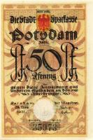 Német Birodalom/Weimari Köztársaság/Potsdam 1921. 50Pf (6x) összesen:6klf db, teljes sor T:I