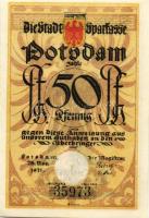 Német Birodalom/Weimari Köztársaság/Potsdam 1921. 50Pf (6x) összesen:6klf db, teljes sor T:I