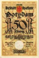 Német Birodalom/Weimari Köztársaság/Potsdam 1921. 50Pf (6x) összesen:6klf db, teljes sor T:I