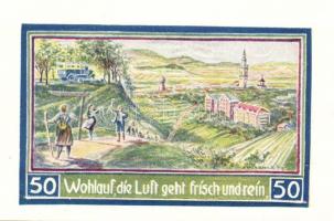 Német Birodalom/Weimari Köztársaság/Freiburg 1921. 10Pf + 25Pf (5x) + 50Pf (4x) összesen:10klf db, t...