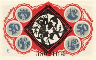 Német Birodalom/Weimari Köztársaság/Bielefeld 1921. 50Pf (6x) összesen:6klf db, teljes sor T:I