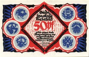 Német Birodalom/Weimari Köztársaság/Bielefeld 1921. 50Pf (6x) összesen:6klf db, teljes sor T:I