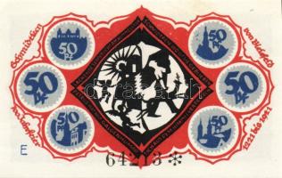 Német Birodalom/Weimari Köztársaság/Bielefeld 1921. 50Pf (6x) összesen:6klf db, teljes sor T:I