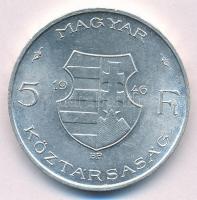 1946. 5Ft Ag "vastag Kossuth" T:1- ph. Adamo F8