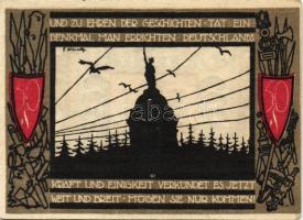 Német Birodalom/Weimari Köztársaság/Detmold 1920. 50Pf(10x) összesen:10klf db, teljes sor T:I