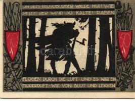 Német Birodalom/Weimari Köztársaság/Detmold 1920. 50Pf(10x) összesen:10klf db, teljes sor T:I