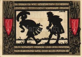 Német Birodalom/Weimari Köztársaság/Detmold 1920. 50Pf(10x) összesen:10klf db, teljes sor T:I