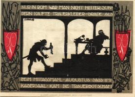 Német Birodalom/Weimari Köztársaság/Detmold 1920. 50Pf(10x) összesen:10klf db, teljes sor T:I