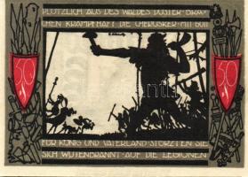 Német Birodalom/Weimari Köztársaság/Detmold 1920. 50Pf(10x) összesen:10klf db, teljes sor T:I